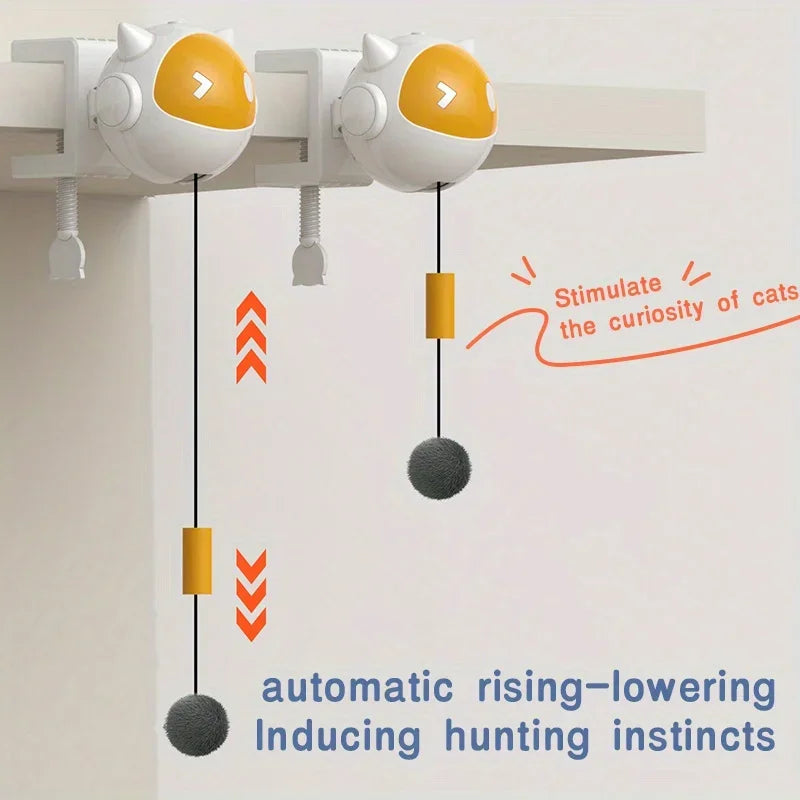 Brinquedo interativo, podem ser levantados e abaixados, bolas elétricas hilárias para gatos.