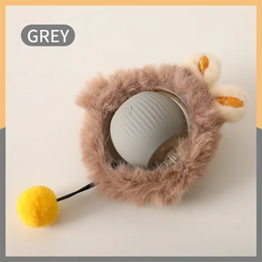 Bola Rolante Elétrica Brinquedos para Gatos/Gatinhos de Estimação Teaser Automático Inteligente Recarregável USB