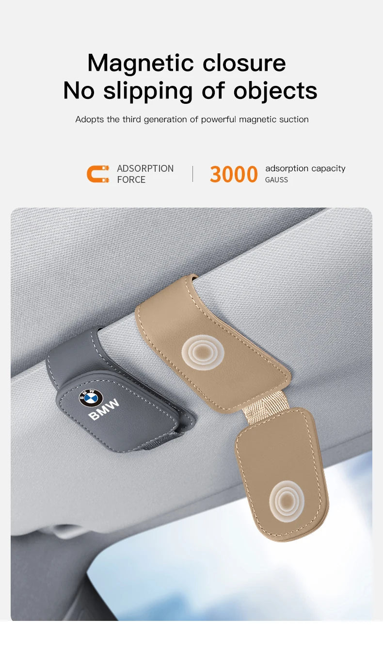 Suporte para Óculos Automotivo - Acessório Prático para Veículos