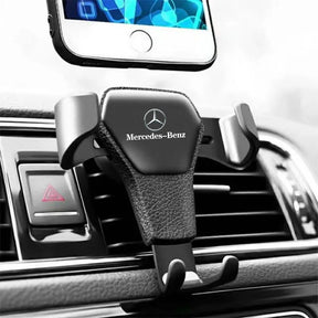 Suporte para celular automotivo ventoinha Mercedes Benz.