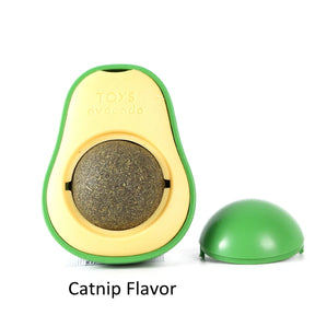 Brinquedos para gatos em formato de abacate Gatos Catnip Mint Bola interativa