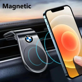 Suporte para celular automotivo magnético, logo BMW ou sem logo.