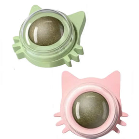 Bolas de Catnip para Gatos Lambíveis Bolas de Catnip para Gatinhos Brincando de Mastigar Limpeza de Dentes Brinquedo para Gatos Pequenos e Médios suprimentos para animais de estimação