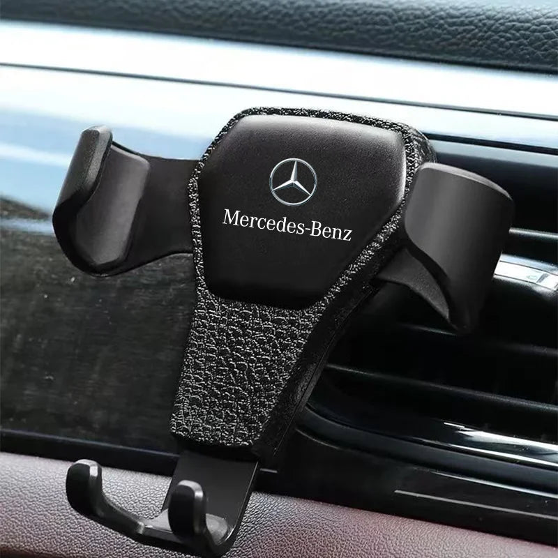 Suporte para celular automotivo ventoinha Mercedes Benz.