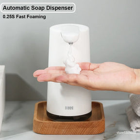 Dispensador Automático de Sabão Espuma Recarregável com Sensor