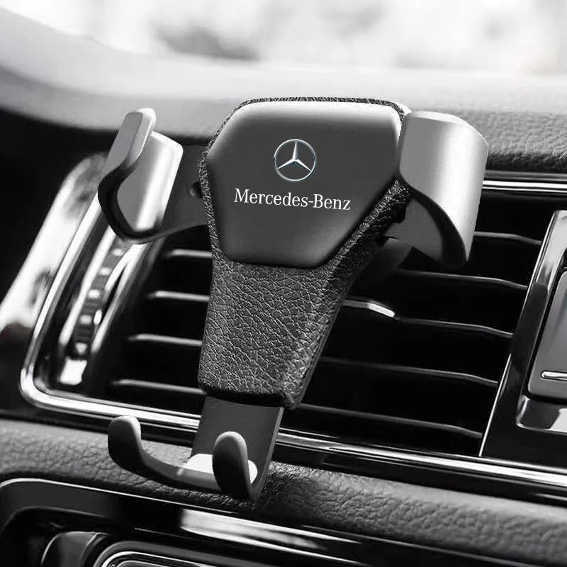 Suporte para celular automotivo ventoinha Mercedes Benz.